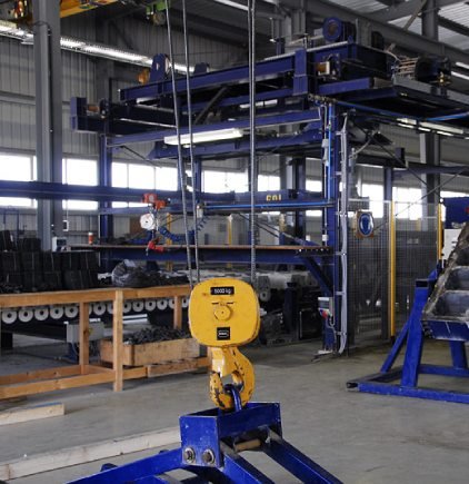 prestressed concrete sleeper production plant